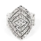 Plead GLITZY Silver Ring - Paparazzi Accessories