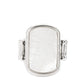 Tidal Tranquility White Ring - Paparazzi Accessories