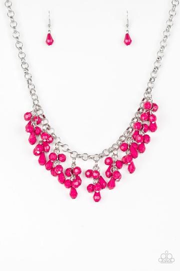 Modern Macarena Pink Necklace ~ Paparazzi Accessories