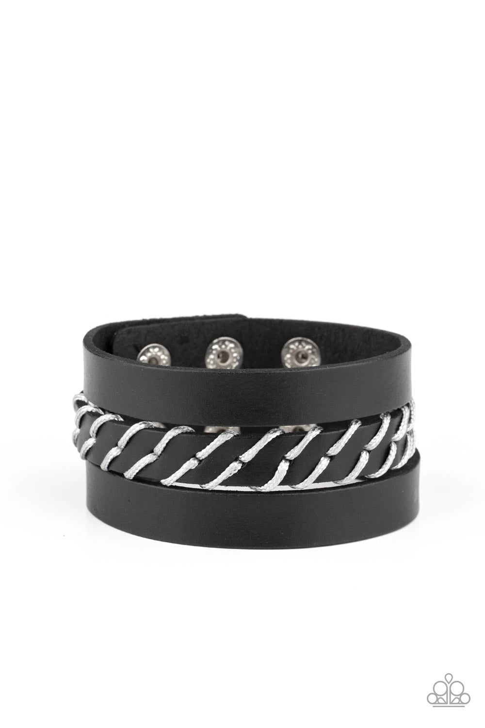 Backroad Bounty Black Urban Bracelet ~ Paparazzi Accessories