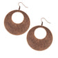 Dotted Delicacy Copper Earring ~ Paparazzi Accessories