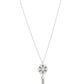 Fine Florals Silver Necklace - Paparazzi Accessories