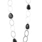 Modern Day Malibu Black Necklace ~ Paparazzi Accessories