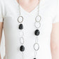 Modern Day Malibu Black Necklace ~ Paparazzi Accessories