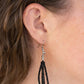 Peacefully Pacific Black Necklace-Paparazzi Accessories