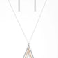 TRI Harder Silver Necklace ~ Paparazzi Accessories