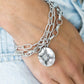 True North Twinkle White Bracelet - Paparazzi Accessories