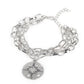True North Twinkle White Bracelet - Paparazzi Accessories