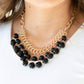 5th Avenue Fleek Black Necklace ~ Paparazzi Accessories