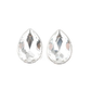 Dance On HEIR White Clip On Earring ~ Paparazzi Accessories