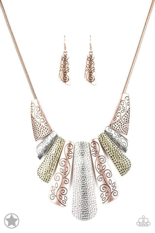 Untamed Copper Necklace ~ Paparazzi Accessories