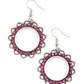 Bring Your Tambourine Pink Earring ~ Paparazzi Accessories