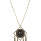 Sandstone Solstice Brass Necklace ~Paparazzi Accessories