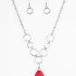 Livin' On A PRAIRIE Red Necklace ~ Paparazzi Accessories