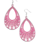 Flamingo Flamenco Pink Earring ~ Paparazzi Accessories