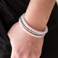 Luminous Luster Pink Bracelet ~ Paparazzi Accessories