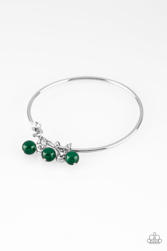 Marine Melody Green Bracelet ~ Paparazzi Accessories