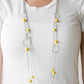 Beachside Babe Yellow Necklace ~ Paparazzi Accessories
