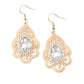 Reign Supreme Gold Earring ~ Paparazzi Accessories