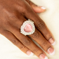 Lovely Luster Pink Ring ~ Paparazzi Accessories