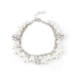 The GRANDEUR Tour White Bracelet - Paparazzi Accessories