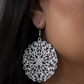 Ocean Paradise White Earring ~ Paparazzi Accessories