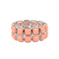 Double The DIVA-ttitude Orange Bracelet - Paparazzi Accessories