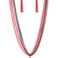 Colorful Calamity Red Lanyard ~ Paparazzi Accessories