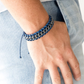 Racer Edge Urban Blue Bracelet ~ Paparazzi Accessories