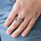 Peacefully Peaceful Orange Ring ~ Paparazzi Accessories
