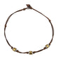 Renegade Ranger Brown Urban Necklace - Paparazzi Accessories