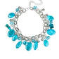 Seashore Sailing Blue Bracelet ~ Paparazzi Accessories