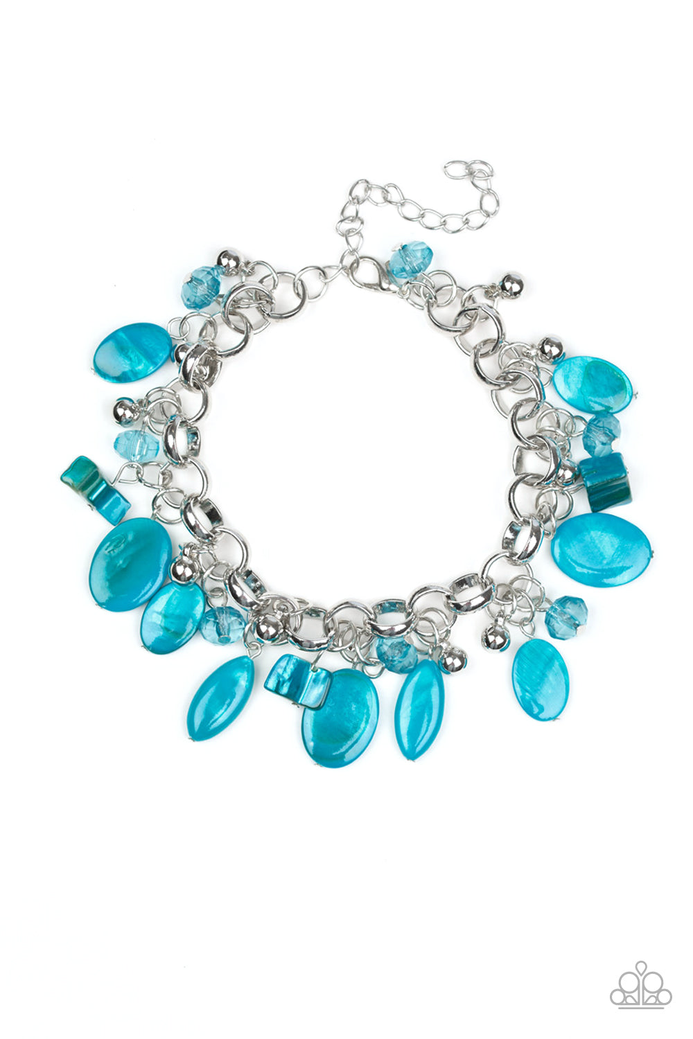 Seashore Sailing Blue Bracelet ~ Paparazzi Accessories