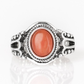 Peacefully Peaceful Orange Ring ~ Paparazzi Accessories