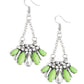 Terra Tribe Green Earring ~ Paparazzi Accessories
