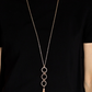 Diva In Diamonds Gold Necklace ~ Paparazzi Accessories