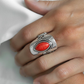 PLAIN Ride Red Ring ~ Paparazzi Accessories