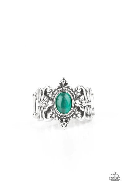 Reformed Refinement Green Ring - Paparazzi Accessories